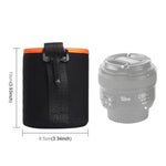 Túi Đựng Ống Kính Máy Ảnh SLR Micro Đơn Túi Ống Kính Bên Trong Túi Bảo Vệ Chống Thấm Nước Có Lớp Nhung Dày, Đường Kính: 8.5cm, Chiều Cao: 10cm, Đường Kính: 8.5cm, Chiều Cao: 10cm