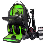 INDEPMAN DL-B016 Portable Waterproof Scratch-proof Outdoor Sports Sling Shoulder Bag Camera Bag Phone Tablet Bag for GoPro, SJCAM, Nikon, Canon, Xiaomi Xiaoyi YI, iPad, Apple, Samsung, Huawei, Size: 25.5 * 19 * 44 cm