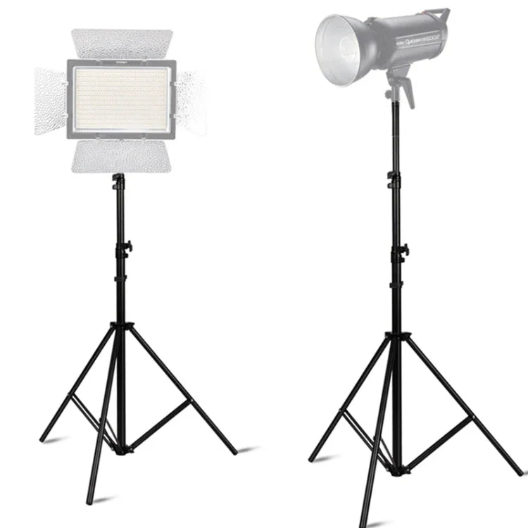 Chân Đèn Kim Loại Chuyên Nghiệp Cao 3m Có Lò Xo Giảm Chấn Cho Đèn Flash Studio