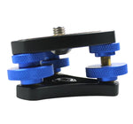 Đế Cân Bọt Chính Xác DLEV-3838 Đầu Chân Máy với Vít 3/8 inch & 3 Núm Điều Chỉnh cho Chân Máy, DLEV-3838