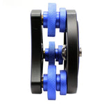 Đế Cân Bọt Chính Xác DLEV-3838 Đầu Chân Máy với Vít 3/8 inch & 3 Núm Điều Chỉnh cho Chân Máy, DLEV-3838