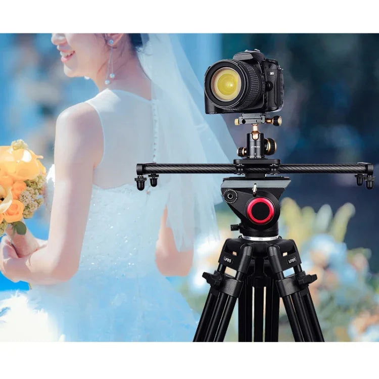 Thanh Trượt Sợi Carbon 40cm YELANGU L40T Cho Máy Ảnh SLR / Máy Quay Phim, L40T 40cm