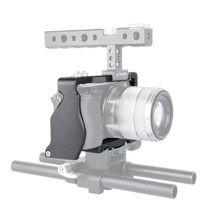 Giá đỡ ổn định lồng quay video YELANGU C6 cho Sony A6000 / A6300 / A6500 / A6400, Bộ ổn định