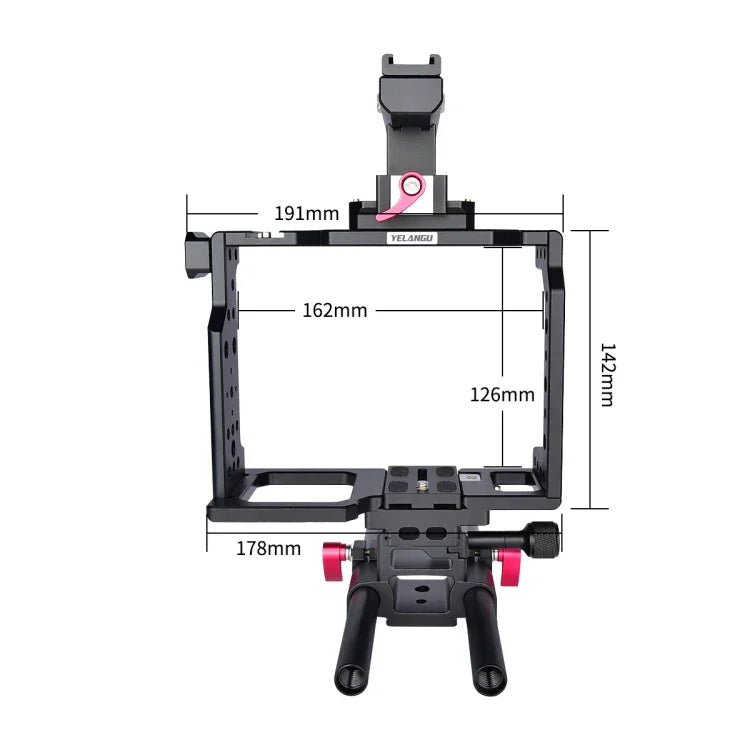 Giá đỡ ổn định lồng quay video YELANGU C8 YLG0910, YLG0910