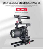 Giá đỡ ổn định lồng quay video YELANGU C8 YLG0910, YLG0910