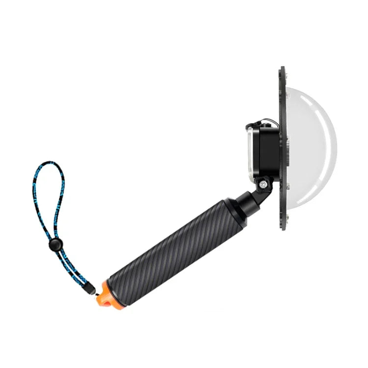 Tay cầm nổi RUIGPRO với nắp ống kính vòm trong suốt cho máy quay lặn dưới nước DJI Osmo Action, Osmo Action