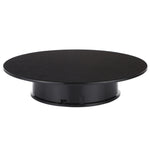 Đế xoay điện 360 độ 25cm cho chụp ảnh, đạo cụ quay video, Tải trọng 3kg, Dùng pin, 25cm/Dùng pin (B), 25cm/Dùng pin (BW), 25cm/Dùng pin (W)