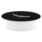 Đế xoay điện 360 độ 20cm cho chụp ảnh, đạo cụ quay video, Tải trọng 1.5kg, Dùng pin & USB, 20cm/Dùng pin hoặc USB (B), 20cm/Dùng pin hoặc USB (W), 20cm/Dùng pin hoặc USB (W+B)