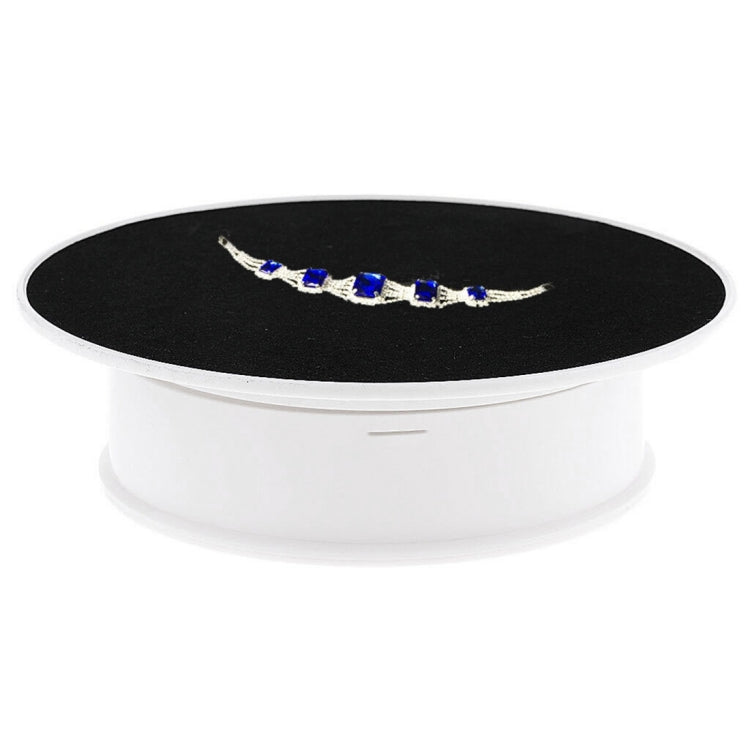 Đế xoay điện 360 độ 20cm cho chụp ảnh, đạo cụ quay video, Tải trọng 1.5kg, Dùng pin & USB, 20cm/Dùng pin hoặc USB (B), 20cm/Dùng pin hoặc USB (W), 20cm/Dùng pin hoặc USB (W+B)