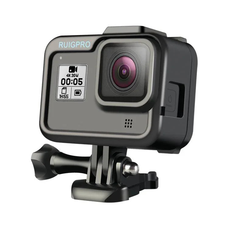 Vỏ bảo vệ khung PC ABS tiêu chuẩn RUIGPRO cho GoPro HERO8 Black