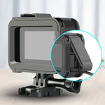 Vỏ bảo vệ khung PC ABS tiêu chuẩn RUIGPRO cho GoPro HERO8 Black