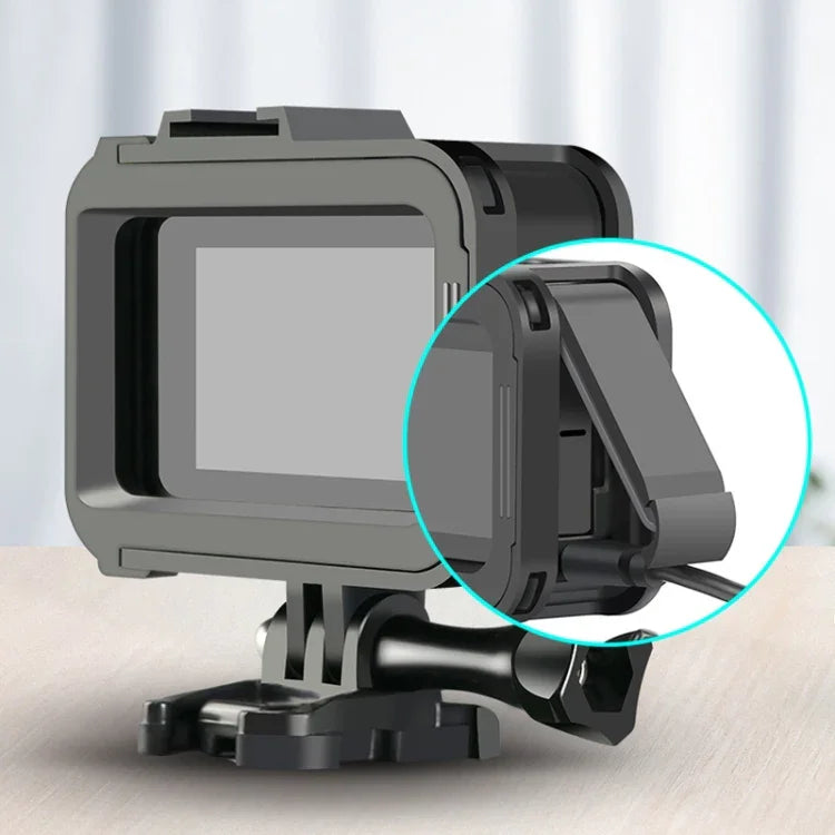 Vỏ bảo vệ khung PC ABS tiêu chuẩn RUIGPRO cho GoPro HERO8 Black