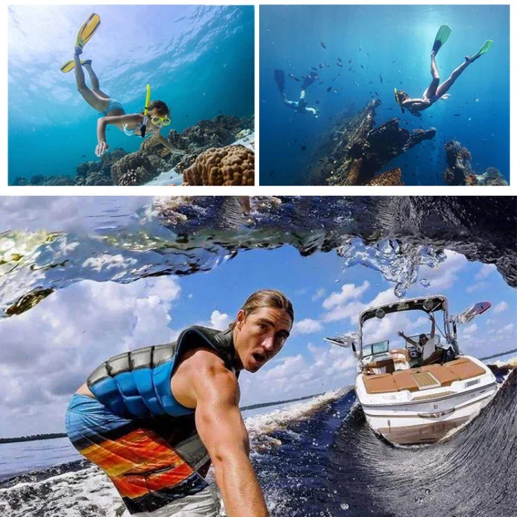 Vỏ bảo vệ chống nước 45m RUIGPRO cho GoPro HERO8 Black kèm khóa, giá đỡ cơ bản & ốc vít, RUIGPRO cho GoPro HERO8 Black