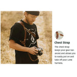 Dây Đeo Máy Ảnh Da Chống Trượt Khóa Nhanh với Móc Kim Loại cho Máy Ảnh SLR / DSLR (Vai Trái), Vai Trái, Vai Phải
