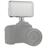 Đèn LED-013 112 đèn LED chuyên nghiệp cho vlog, chụp ảnh, video & studio với màn hình OLED và giá đỡ giày lạnh cho máy ảnh Canon / Nikon DSLR, 112 LED