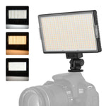 Đèn LED01 416 đèn LED 3600LM chuyên nghiệp cho vlog, chụp ảnh, video & studio cho máy ảnh Canon / Nikon DSLR, 416 LED