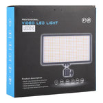 Đèn LED01 416 đèn LED 3600LM chuyên nghiệp cho vlog, chụp ảnh, video & studio cho máy ảnh Canon / Nikon DSLR, 416 LED