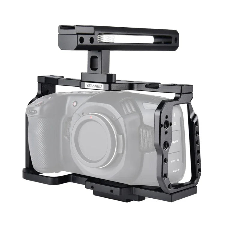 Khung ổn định tay cầm YELANGU C9-A YLG0911A cho máy quay video DJI BMPCC 4K, C9-A