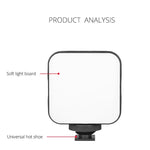 Đèn video YELANGU LED01 49 đèn LED cho máy ảnh / máy quay video, Đèn video