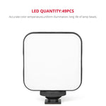 Đèn video YELANGU LED01 49 đèn LED cho máy ảnh / máy quay video, Đèn video