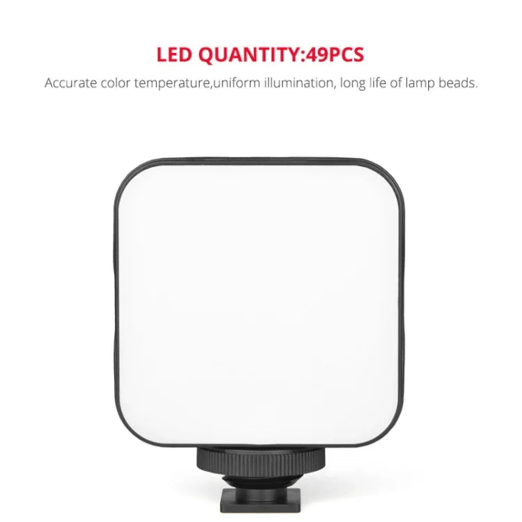 Đèn video YELANGU LED01 49 đèn LED cho máy ảnh / máy quay video, Đèn video