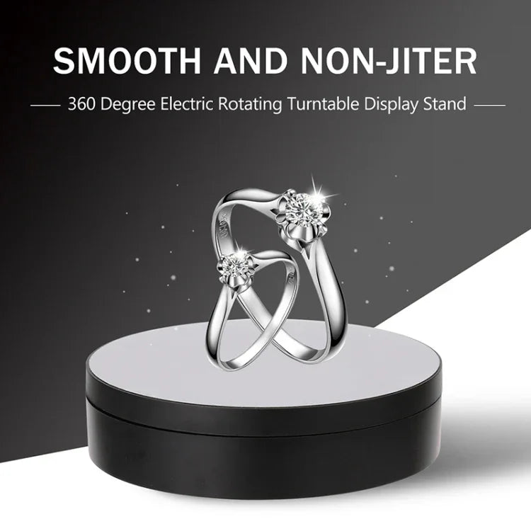 Giá Đỡ Quay 360 Độ Thông Minh Sạc USB 13.8cm, Đồ Dùng Quay Video, Tải Trọng 3kg