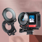 Kính Bảo Vệ Ống Kính Cho Máy Ảnh Toàn Cảnh Insta360one R Có Khung, Dành cho Insta360 One R