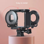 Kính Bảo Vệ Ống Kính Cho Máy Ảnh Toàn Cảnh Insta360one R Có Khung, Dành cho Insta360 One R