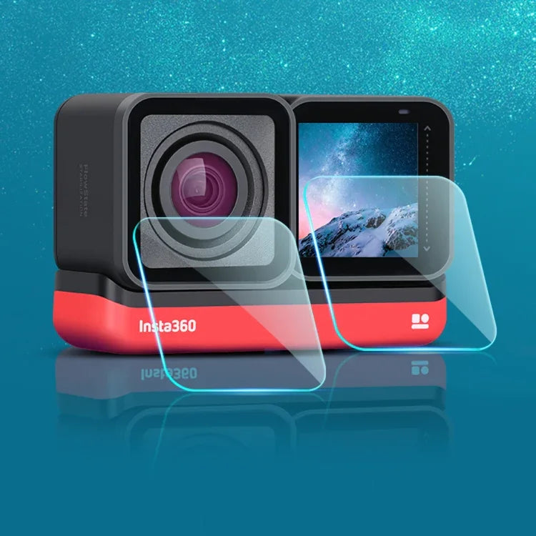 Kính Cường Lực Màn Hình LCD + Ống Kính Cho Insta 360 One R 4K, Dành cho Insta 360 One R 4K