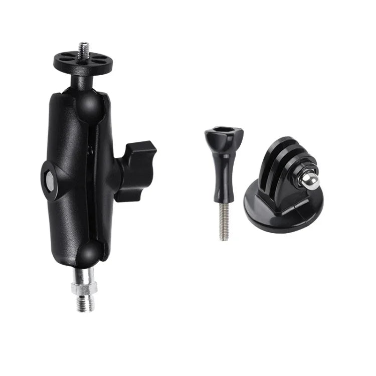 Giá Đỡ Gắn Xe Máy Thanh Nối M10 9cm Có Bộ Chuyển Đổi Chân Máy & Vít Cho GoPro, Insta360, DJI và Các Máy Ảnh Hành Động Khác, Giá Đỡ Thanh Nối M10 9cm