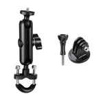 Giá Đỡ Gắn Tay Lái Xe Máy Thanh Nối 9cm Đầu Bi 20mm Có Bộ Chuyển Đổi Chân Máy & Vít Cho GoPro, Insta360, DJI và Các Máy Ảnh Hành Động Khác, Giá Đỡ Thanh Nối 9.5cm