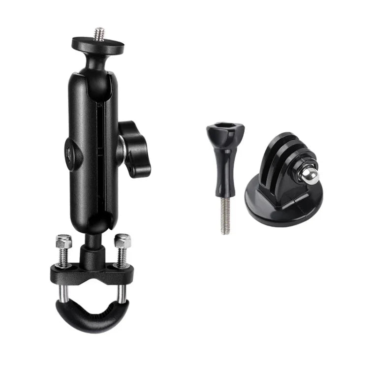 Giá Đỡ Gắn Tay Lái Xe Máy Thanh Nối 9cm Đầu Bi 20mm Có Bộ Chuyển Đổi Chân Máy & Vít Cho GoPro, Insta360, DJI và Các Máy Ảnh Hành Động Khác, Giá Đỡ Thanh Nối 9.5cm