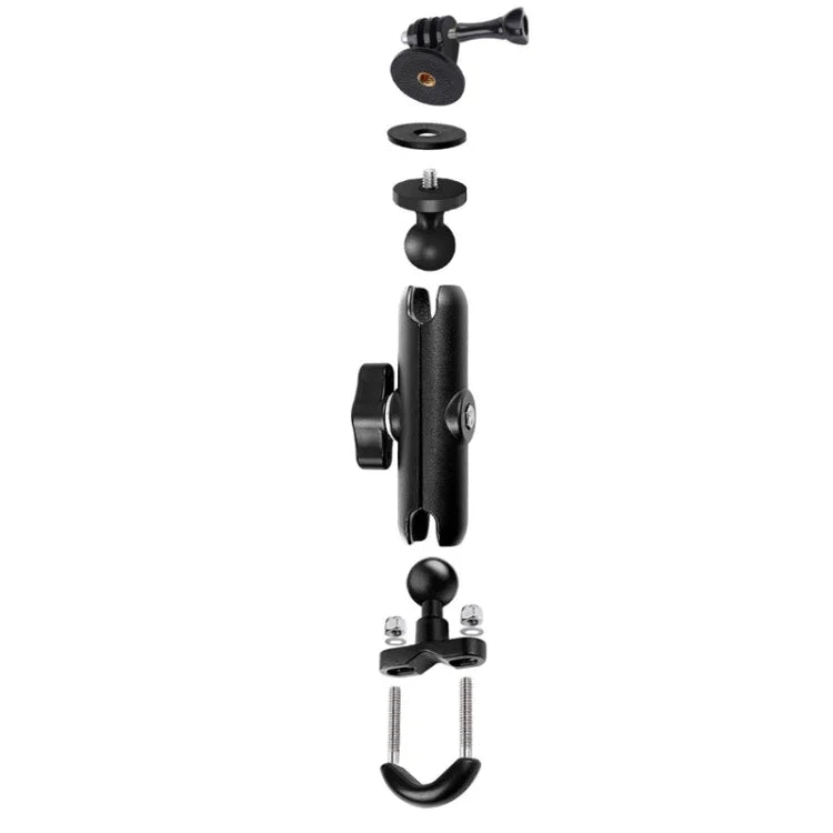 Giá Đỡ Gắn Tay Lái Xe Máy Thanh Nối 9cm Đầu Bi 20mm Có Bộ Chuyển Đổi Chân Máy & Vít Cho GoPro, Insta360, DJI và Các Máy Ảnh Hành Động Khác, Giá Đỡ Thanh Nối 9.5cm