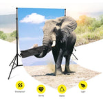 Bộ Giá Đỡ Phông Nền Studio Ảnh 200x200cm, Thanh Ngang Giá Đỡ, 200x200cm