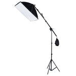 Hộp Đèn Mềm Đơn 50x70cm + Giá Đỡ Chân Đèn 2m + Giá Đỡ Thanh Ngang Cần Đòn Bẩy Bộ Đèn Flash Studio