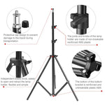 Hộp Đèn Mềm Đơn 50x70cm + Giá Đỡ Chân Đèn 2m + Giá Đỡ Thanh Ngang Cần Đòn Bẩy Bộ Đèn Flash Studio