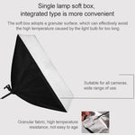 Hộp Đèn Mềm Đơn 50x70cm + Giá Đỡ Chân Đèn 2m + Giá Đỡ Thanh Ngang Cần Đòn Bẩy Bộ Đèn Flash Studio