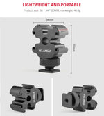 YELANGU YLG0601A A68 Giá Đỡ Kim Loại Ba Đầu Gắn Giày Lạnh Cho Micro và Đèn Flash, YELANGU A68 Ba Đầu Giày Lạnh