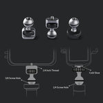 Giá đỡ tay ma thuật PGYTECH điều chỉnh 360 độ cho máy ảnh SLR
