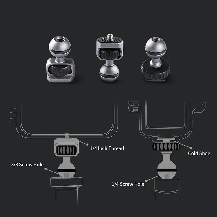 Giá đỡ tay ma thuật PGYTECH điều chỉnh 360 độ cho máy ảnh SLR
