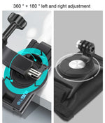 Giá đỡ dây đeo tháo nhanh xoay 360 độ gắn vai balo RUIGPRO cho GoPro, Insta360, DJI và các camera hành động khác