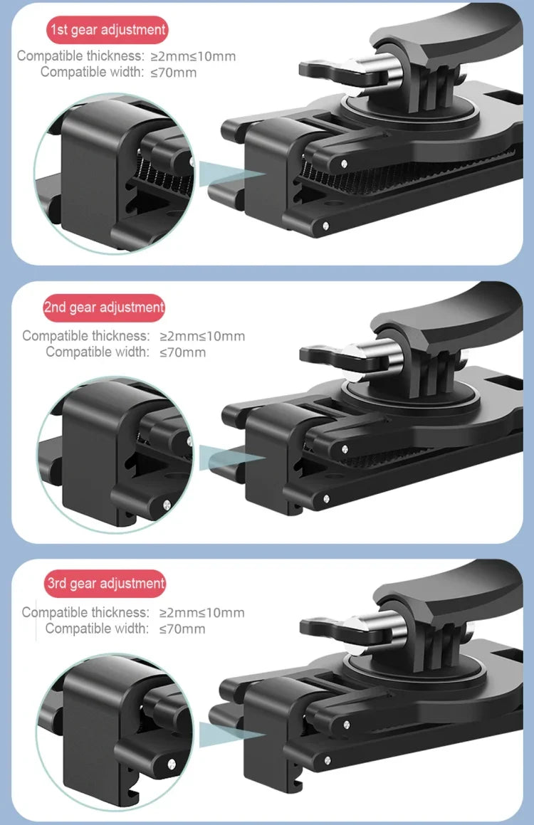 Giá đỡ dây đeo tháo nhanh xoay 360 độ gắn vai balo RUIGPRO cho GoPro, Insta360, DJI và các camera hành động khác