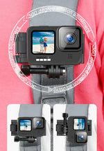 Giá đỡ dây đeo tháo nhanh xoay 360 độ gắn vai balo RUIGPRO cho GoPro, Insta360, DJI và các camera hành động khác