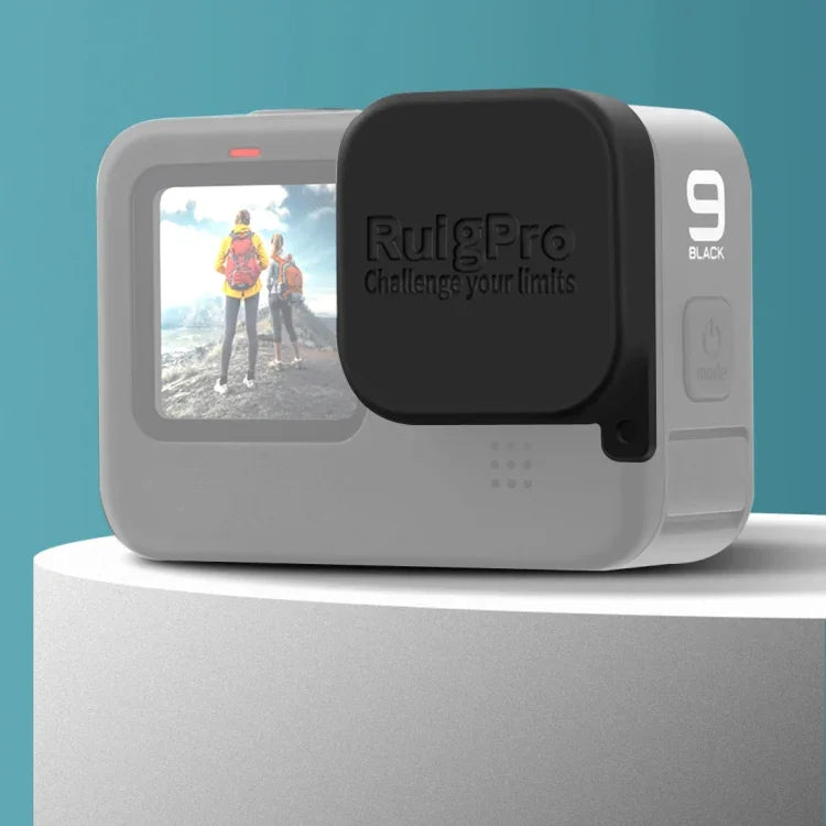 RUIGPRO nắp bảo vệ ống kính máy ảnh bằng cao su mềm chống trầy cho GoPro HERO10 Black / HERO9 Black, Dành cho GoPro HERO9 Black