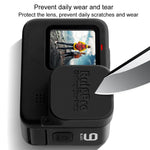RUIGPRO nắp bảo vệ ống kính máy ảnh bằng cao su mềm chống trầy cho GoPro HERO10 Black / HERO9 Black, Dành cho GoPro HERO9 Black