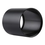 Vành che ống kính kim loại nguyên khối loại ống thẳng ren 67mm cho ống kính tele trung bình, 67mm