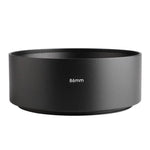 Chụp ống kính kim loại nguyên khối ren 86mm cho ống kính tele trung bình, 86mm x 86mm x 40mm
