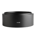 Chụp ống kính kim loại nguyên khối ren 86mm cho ống kính tele trung bình, 86mm x 86mm x 40mm