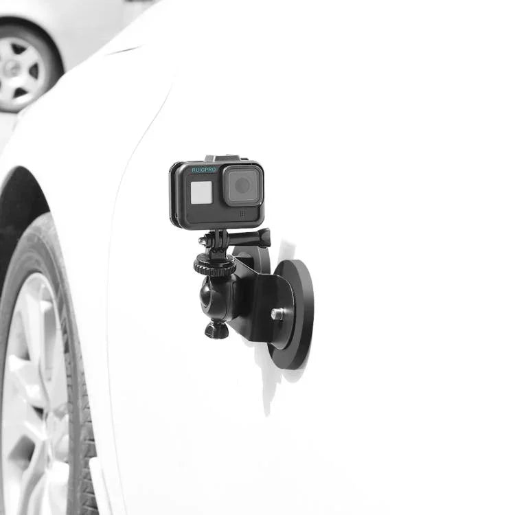 Giá đỡ gắn cốc hút xe hơi cho GoPro Hero11 Black / HERO10 Black / HERO9 Black / HERO8 Black /7 /6 /5 /5 Session /4 Session /4 /3+ /3 /2 /1, Xiaoyi và các camera hành động khác, Kiểu: Cốc hút đơn, Kiểu: Đơn