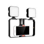 Bộ Giá Đỡ Nhựa YELANGU PC201 YLG1801A Đèn LED Selfie Phát Trực Tiếp Vlogging Video Smartphone Tay Cầm Ổn Định, PC201